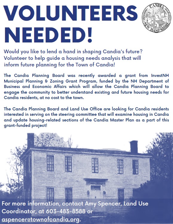 Volunteers Needed! Join the steering committee to help guide housing needs