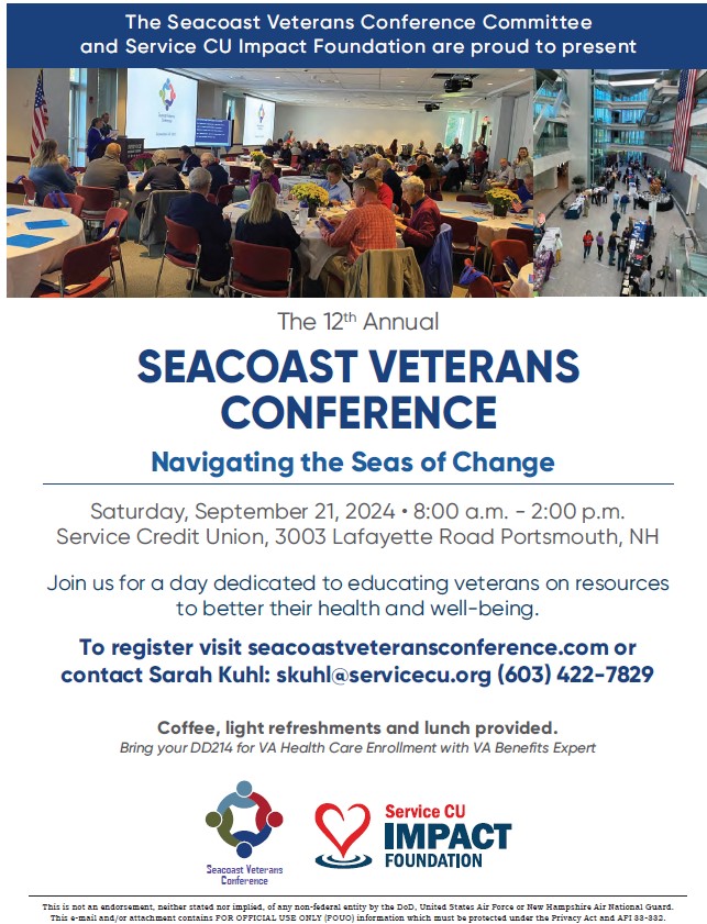Seacoast Veterans Conference – September 21, 2024