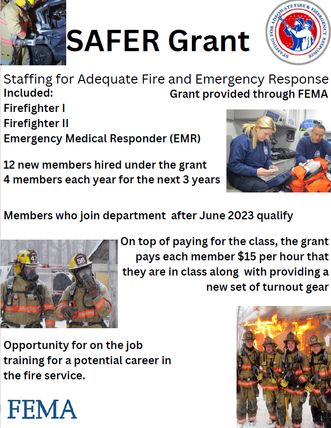 Candia Fire Rescue - SAFER grant