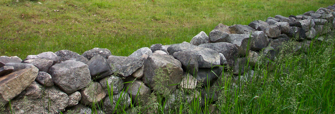 Classic rock wall